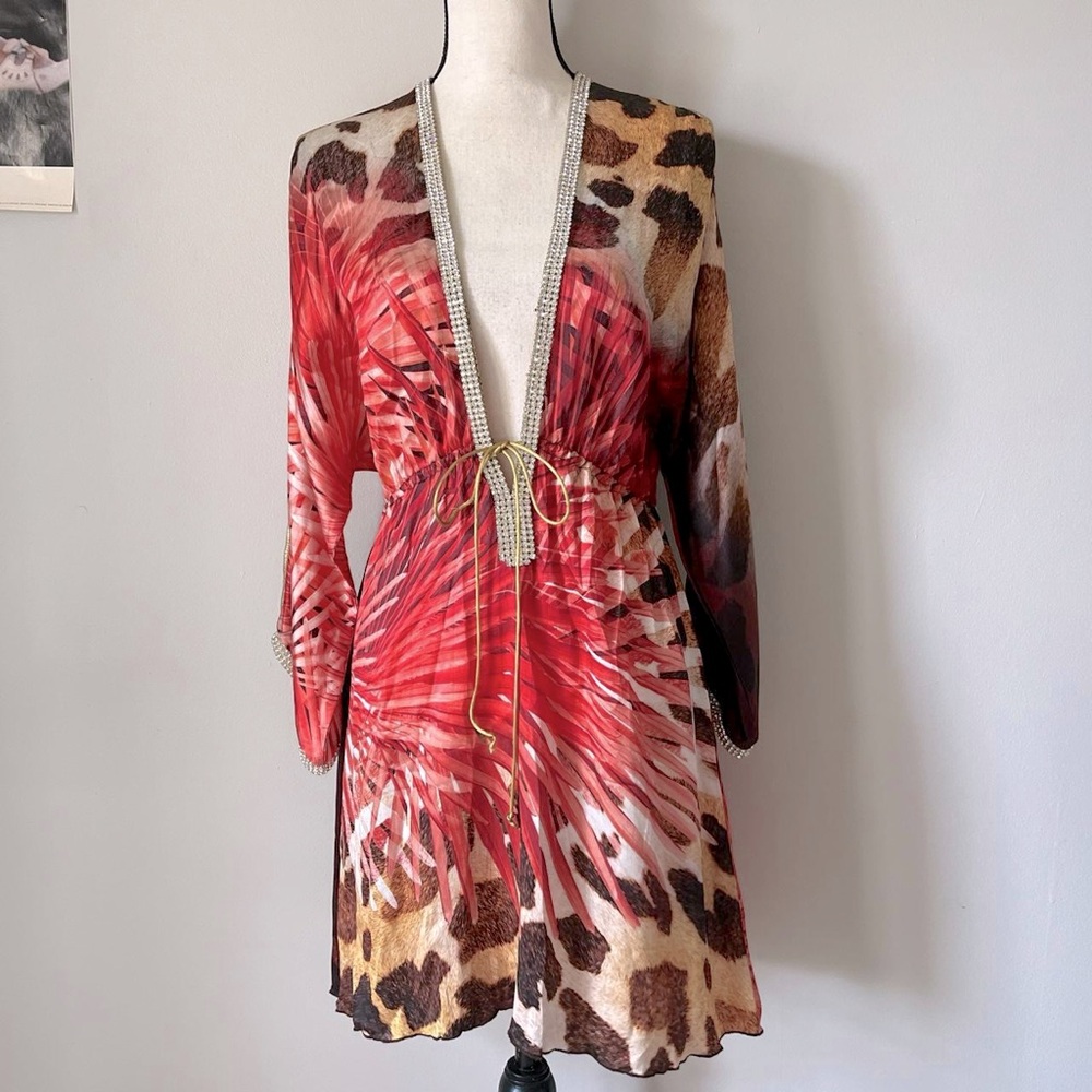 Baccio Couture silk dress